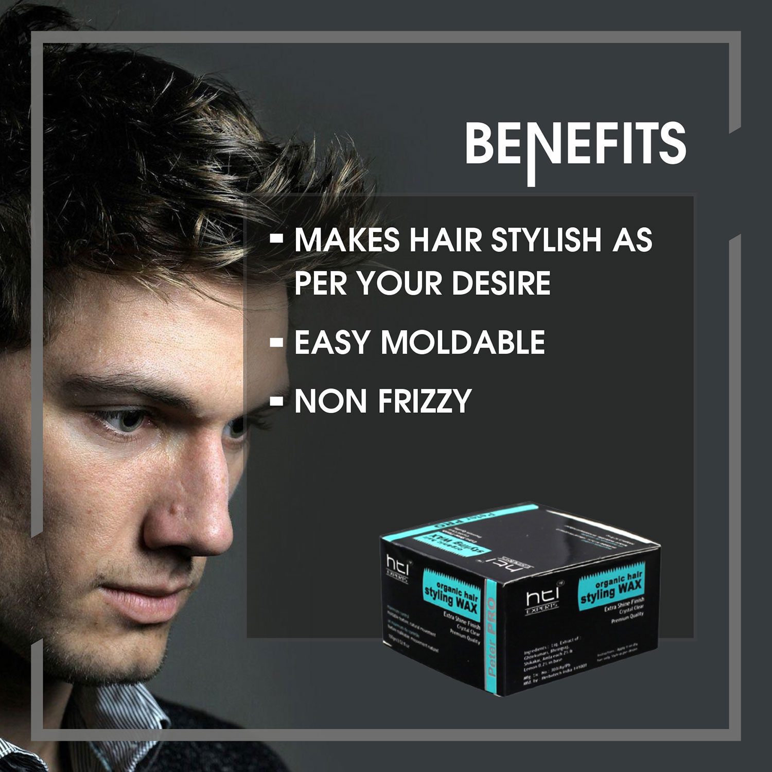 Hair Wax Your Hair Expert  Crystal Hair Wax for Men Free Shipping