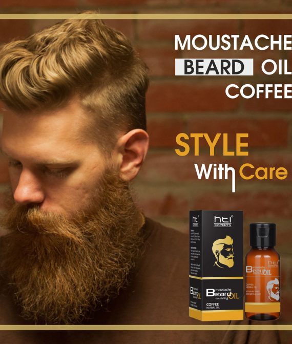 Moustache and Beard Coffee Herbal Oil – 50ml
