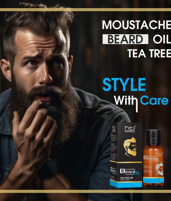Moustache and Beard Tea Tree Oil – 50ml