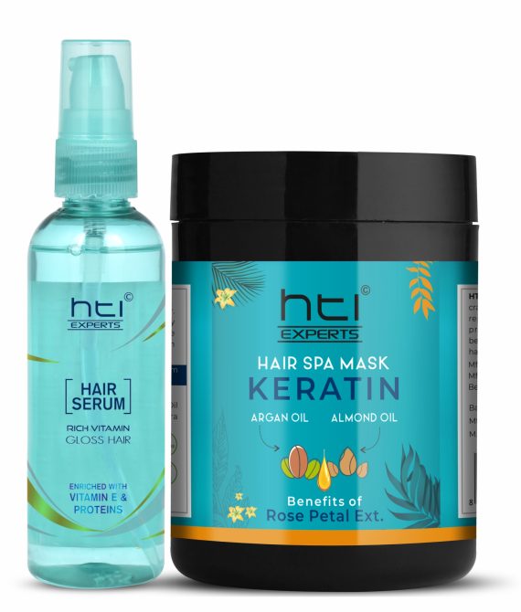 Hair Serum Vitamin E+ Keratin Mask almond Oil Argan Oil