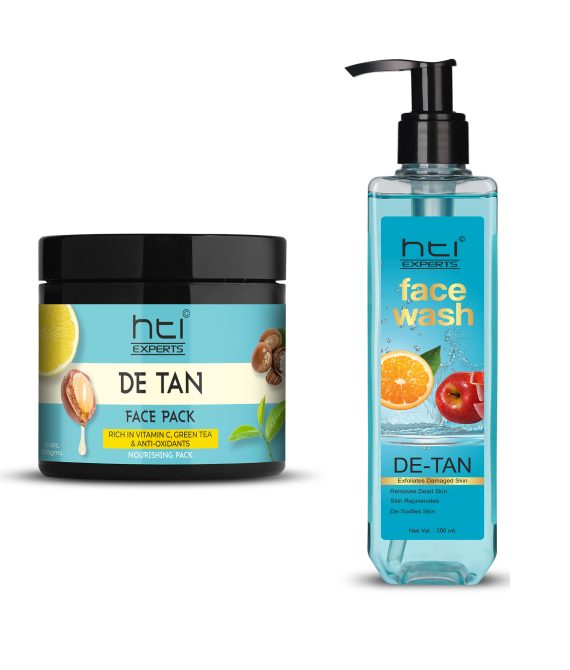 De tan Pack + De Tan Face Wash